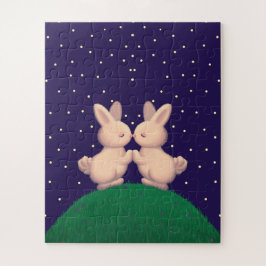 Puzzle Valentine Bunnies
