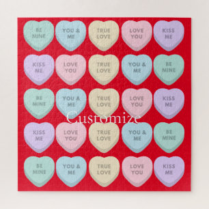 Puzzle Valentine Candy Hearts Thunder_Cove