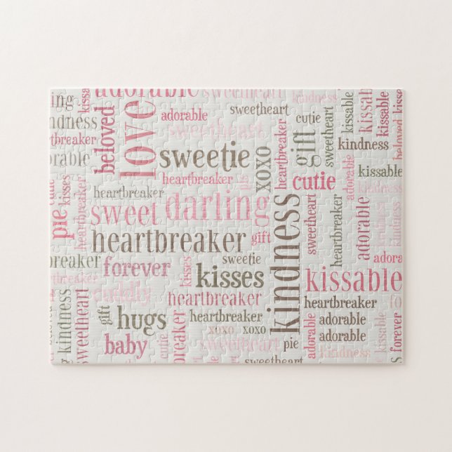 Puzzle Valentine Darling Heartbreaker - (Horizontal)