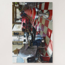 Puzzle Valentine Diner Interior