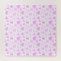 Valentine Girly Rosa Faded Love Hearts Imposible