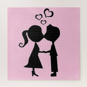PUZZLE VALENTINE KISS