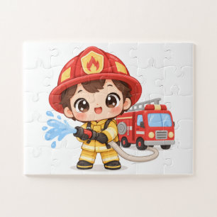 Puzzle Valiente Bomberito
