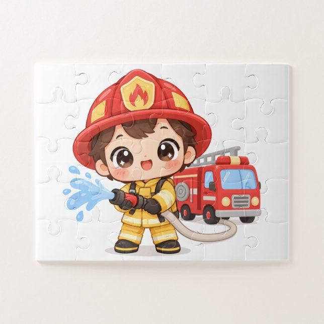 Puzzle Valiente Bomberito (Horizontal)