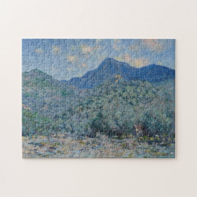 Puzzle Valle de Buona cerca de Bordighera Monet Bella Art (Horizontal)