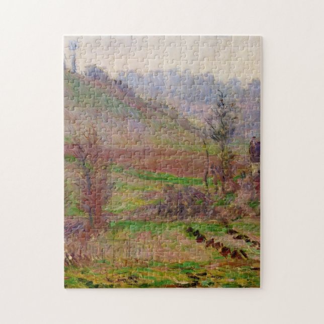 Puzzle Valle de Falaise Monet Bella Artes (Vertical)