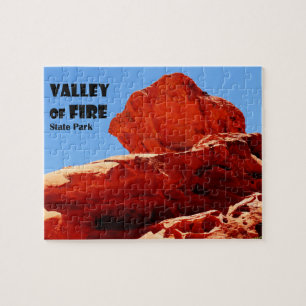 Puzzle Valle de Fire State Park Nevada América EE.UU.