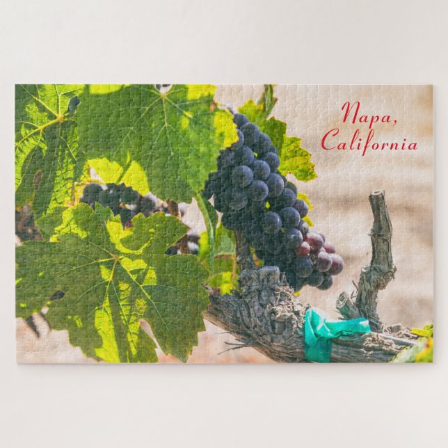 Puzzle Valle de Grapevine Napa, California (Horizontal)