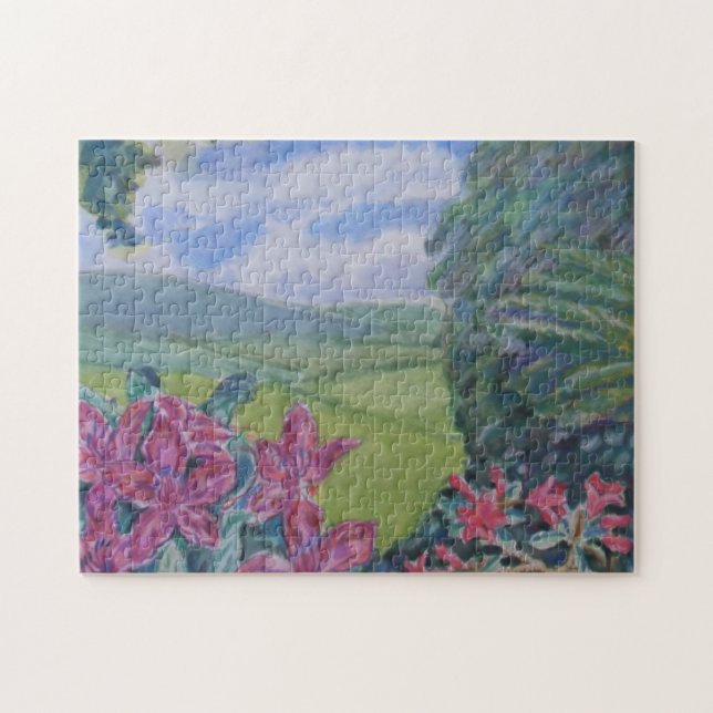 Puzzle Valle de Rhododendron (Horizontal)