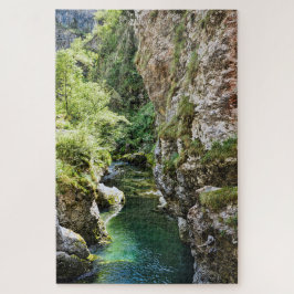 Puzzle Valle de Taleggio cañón del río italiano