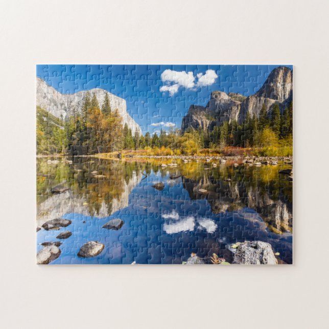 Puzzle Valle de Yosemite en caída (Horizontal)
