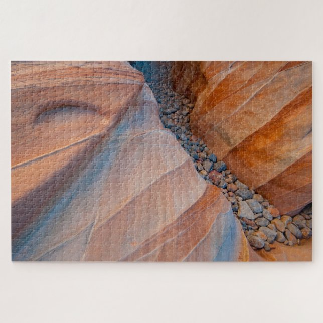 Puzzle Valle del Parque Estatal Valley of Fire Red Rock N (Horizontal)