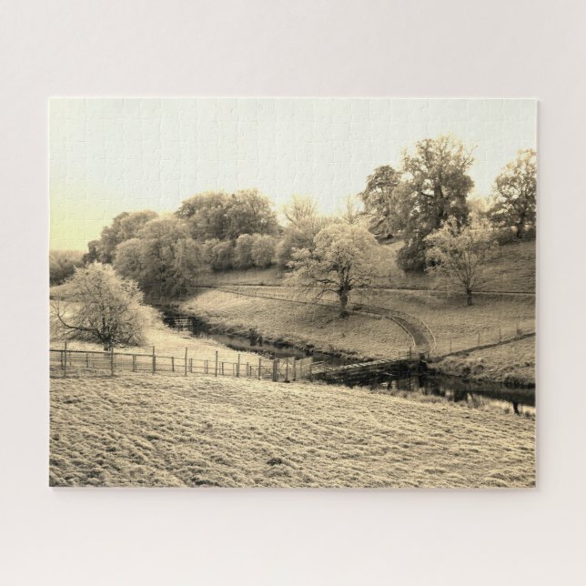 Puzzle Valle del río Frosty (Horizontal)
