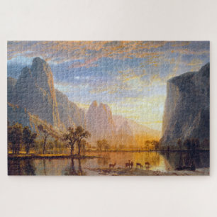 Puzzle Valle del Yosemite, Albert Bierstadt