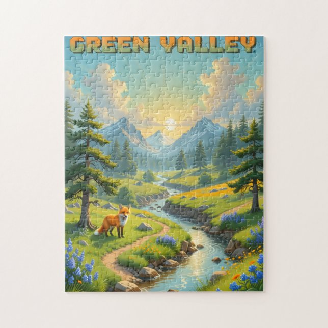 Puzzle Valle Verde (Vertical)