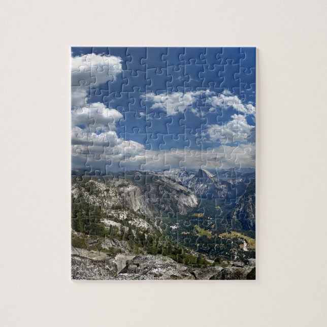 Puzzle Valle Yosemite y media casa de Eagle Peak (Vertical)