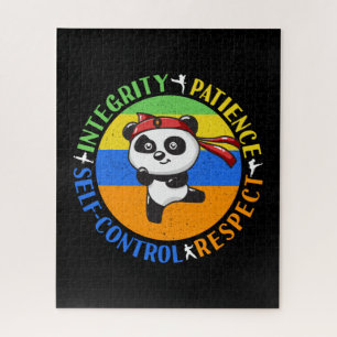 Puzzle Valores de artes marciales - Boys Karate Mindset