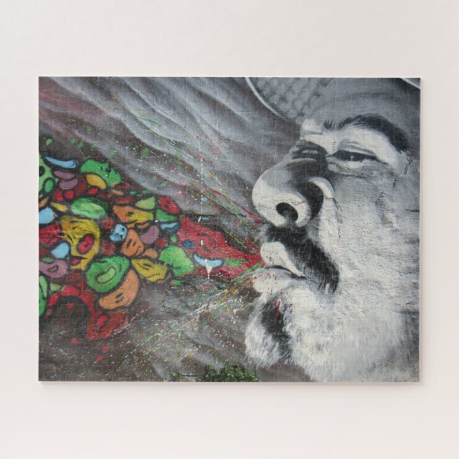 Puzzle valparaiso singing art (Horizontal)