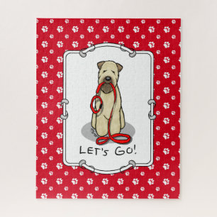Puzzle ¡Vamos! Walk Wheaten Terrier Dog (trigo 1b2)