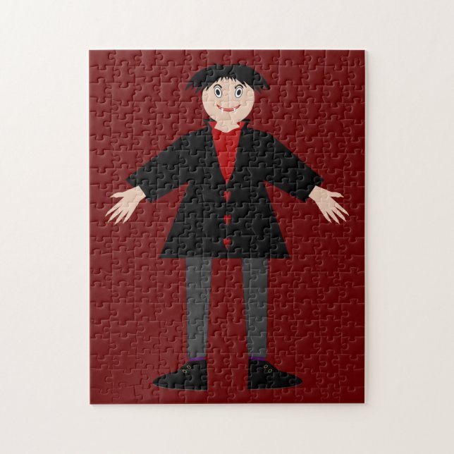 Puzzle Vampiro de Cute Halloween (Vertical)