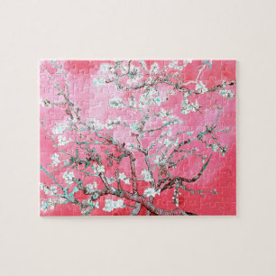 Puzzle Van Gogh Almond Blossoms Azul rosa