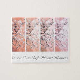 Puzzle Van Gogh Almond Blossoms Peach Pink