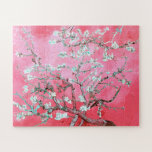 Puzzle Van Gogh Almond Blossoms Pink<br><div class="desc">Artista: Título de Vincent Van Gogh: Flores de almendra alteradas de color por 2Sweet4wordsDiseños

vincent van gogh,  van gogh,  almendras,  rosa,  aqua,  flores,  floral,  primavera,  sofisticada decoración</div>