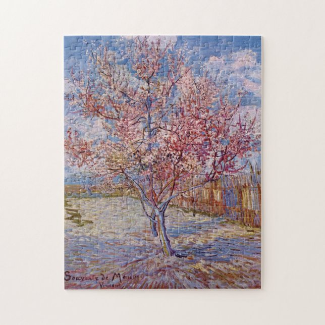 Puzzle Van Gogh | Árboles frutales | 1888 (Vertical)