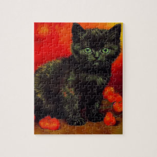 Puzzle Van Gogh Black Kitten