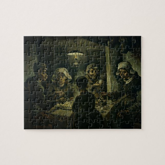 Puzzle Van Gogh El Comedor de Patatas  (Horizontal)
