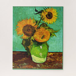 Puzzle Van Gogh - girasoles (tres)