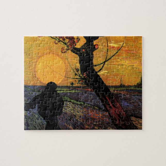 Puzzle Van Gogh; La Ducha, El Campesino Vintage (Horizontal)