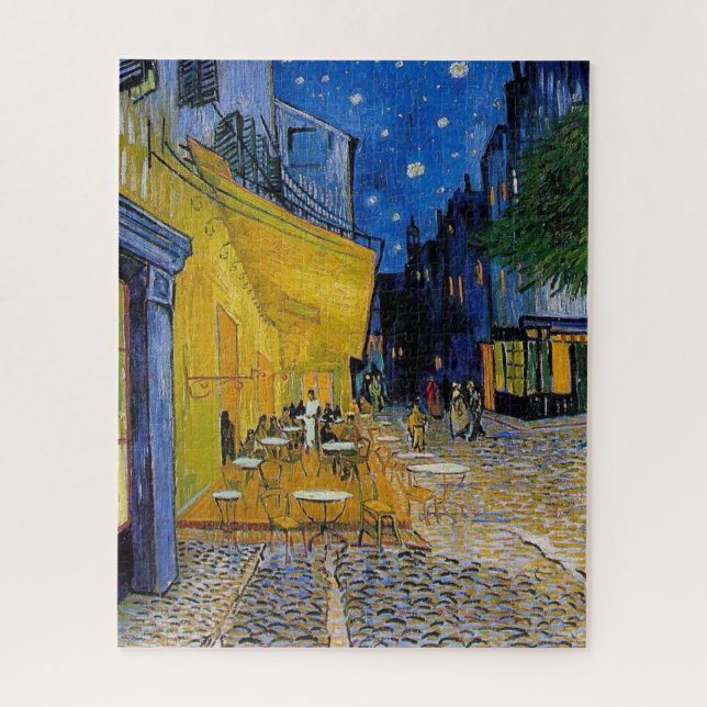 Puzzle Van Gogh - La terraza del café (Vertical)