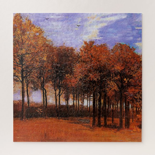 Puzzle Van Gogh - Paisaje del otoño (Vertical)