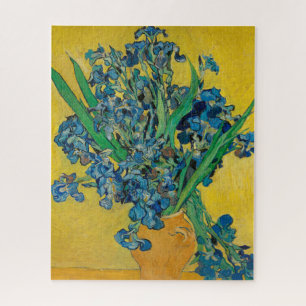 Puzzle Van Gogh Vase con irlandeses en amarillo