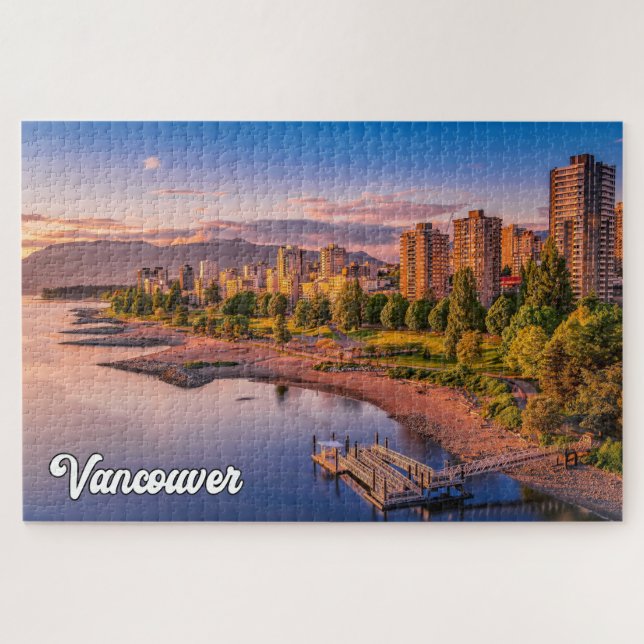 Puzzle Vancouver, Columbia Británica, Canadá (Horizontal)
