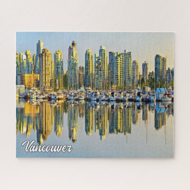 Puzzle Vancouver, Columbia Británica, Canadá (Horizontal)