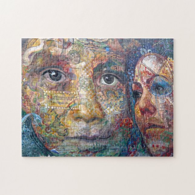 Puzzle Vancouver de Arte Infantil. (Horizontal)