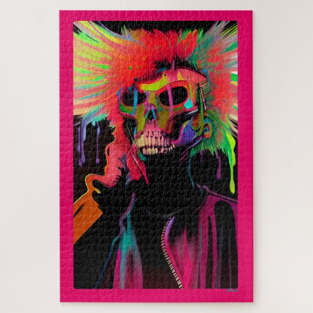 Puzzle Vaporface Muerte Rattles (Vertical)