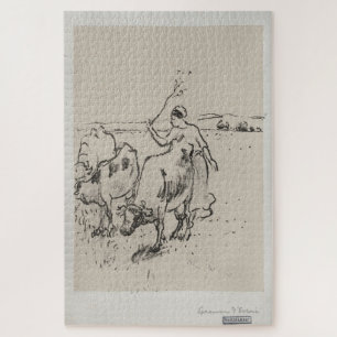 Puzzle Vaquero (1899) de Camille Pissarro