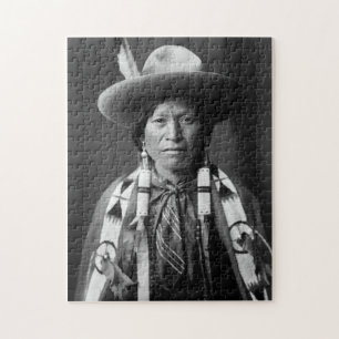 Puzzle Vaquero de Jicarilla Apache - Edward S. Curtis