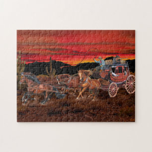 PUZZLE VAQUEROS DE DILIGENCIA