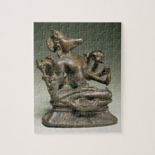 Puzzle Varaha, Gurjara Pratihara, Tamil Nadu (bronce)