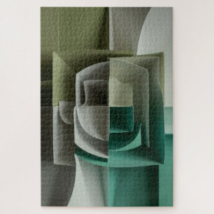 Puzzle Variaciones Verdes