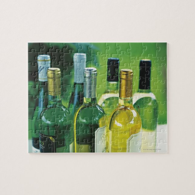 Puzzle Variedad de botellas de vino (Horizontal)
