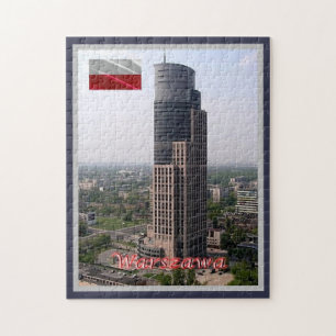 Puzzle Varsovia - Torre de Comercio - Polonia -