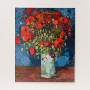 Puzzle Vase con cachorros de After Vincent van Gogh