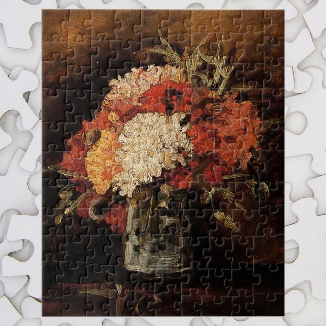 Puzzle Vase con Carnations de Vincent van Gogh (Subido por el creador)