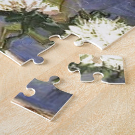 Puzzle Vase con Gladioli por Vincent van Gogh, 1886.