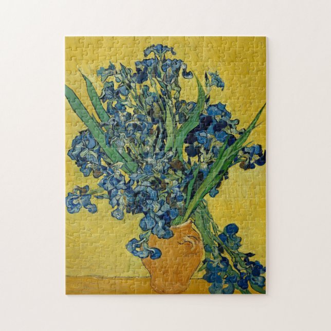 Puzzle Vase con irlandeses de Van Gogh (Vertical)